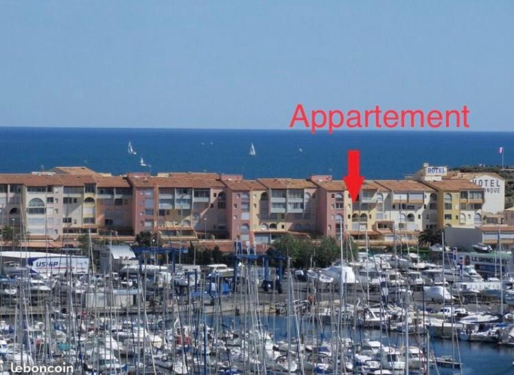 Apartament Belle Vue, T2 Mezzanine Renove 2023, Vue Port, 50 M De La Plage De La Conque Agde Zewnętrze zdjęcie